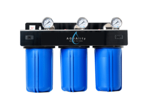 3 Stage Whole House Water Filtration System - 10 inch x 4.5 inch